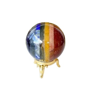 Meilleur Fournisseur Sept Chakra Sphère Énergie de Guérison Pierre de Puissance Fait à la Main 7 Chakra Boule Métaphysique Spirituelle Bien-être Cadeau - Product Image 1