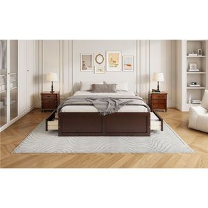Letto matrimoniale in legno con piattaforma e 6 cassetti Espresso - Arrivo previsto 27.2 - Product Image 6
