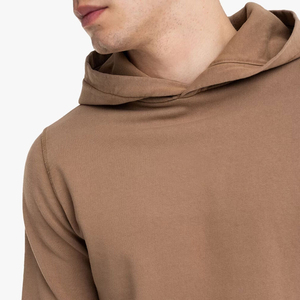 Sudadera con Capucha de Manga Larga de Algodón Básico de Alta Calidad al por Mayor, 100% Algodón, Ajustable, Teñido Liso para Uso Invernal - Product Image 2