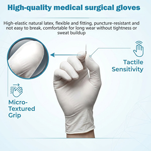 Gants d'examen médical TEXNET en latex <span class=keywords><strong>non</strong></span> stériles, disponibles en différentes tailles <span class=keywords><strong>et</strong></span> couleurs - Product Image 2