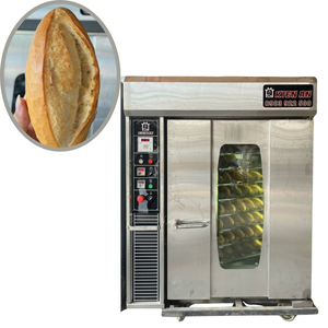 Good Quality Electric 6-Trays Rotary <b>Oven</b> Motor Touch Control Altuntop Trolley 1.200X1.900X1.400 Dimensions <b>Baking</b> Toasting for - Product Image 1