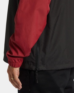 Wholesale Breathable Casual Sportswear Hooded Windbreaker Jacket Color <b>Block</b> Waterproof Outdoor Jacket Plus Size Zipper Closure - Product Image 3