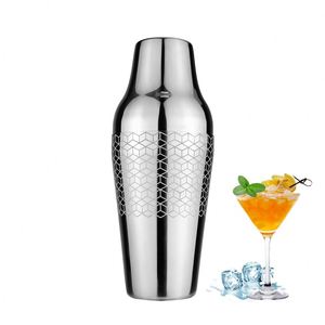 Coctelera Parisina de Acero Inoxidable para 2 Bebidas, Capacidad de 600 ml (20 oz), para Mezclar Bebidas en el Bar - Product Image 1