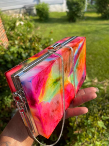 Bolso de Mano de Resina Ecológica de Alta Calidad, Hecho a Mano, Moderno, para Regalo de Boda, Decoración Hermosa para Fiestas, por MULTI CRAFT - Product Image 6