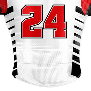 Camiseta de Fútbol Americano para Hombre, Personalizada por Sublimación, Ropa Deportiva de Equipo, Verano, Corta, Transpirable, Poliéster Ligero, Proveedor - Product Image 2