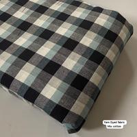 Tissu en Coton Mélangé Teint en Gros pour Robes, Chemises, Rideaux, Draps, Décoration Intérieure – Tissu Doux, Respirant, Confortable et Durable