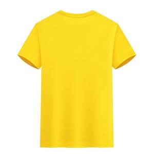 T-shirt décontracté blanc pour homme 100 % coton épais 230 g couleur unie col rond manches courtes pour l'été et l'automne - Product Image 3