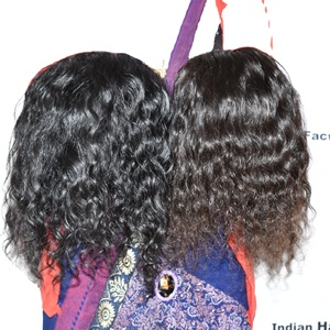 Vente en gros de tissage brut fabrique des extensions de cheveux humains vierges alignés sur les cuticules, non transformés et bon marché - Product Image 3