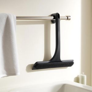 Tergivetro multiuso da 10,7 cm con gancio per porte in vetro e piccola ventosa per uso domestico - Product Image 1