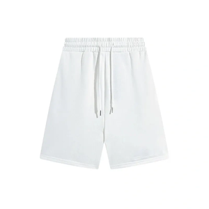 Shorts d'été décontractés pour hommes, respirants, taille élastique, séchage rapide, pour activités sportives en extérieur, logo personnalisé, vente en gros, rouge - Product Image 3
