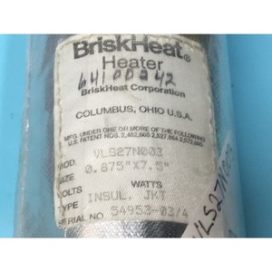 BRISKHEAT 64100242 CHAUFFAGE VLS27N003, ISOLÉ JKT - Équipements et pièces semi-conductrices d'occasion fiables à l'échelle mondiale - Product Image 4