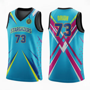 Camiseta de Baloncesto Premium Estilo Boxy, Uniforme de Equipo con Transferencia Térmica, Fabricante Profesional Directo de Fábrica, Etiqueta Privada OEM ODM, Costura - Product Image 3