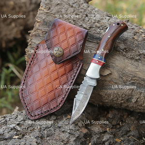 Premium Handmade Damascus Back <b>Lock</b> Folding Knife Razor Sharp Pocket Hunting Knife OEM ODM Factory - Product Image 5