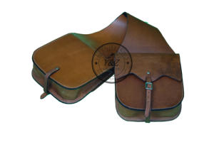 Bolsa de sillín de caballo de calidad superior Hermoso diseño de cuero genuino Característica exclusiva duradera - Product Image 4