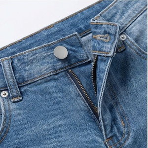 Vintage Female Denim Shorts Wide Waist Cotton Pants Casual Summer Styling Streetwear Customized Color <b>Classy</b> Designs - Product Image 4