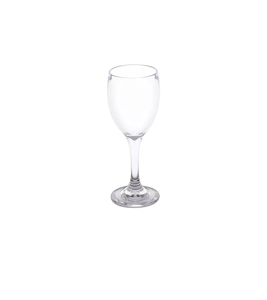 Ensemble de 6 verres en acrylique transparent, design classique et élégant pour le vin, les cocktails et les boissons - Product Image 1