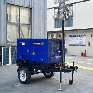 Generadores Eléctricos Silenciosos Diésel Tipo Remolque de 20kVA, 25kVA, 30kVA, 40kVA, 50kVA, con Arranque Eléctrico de 12/24V, Grupo Electrógeno Diésel - Product Image 1