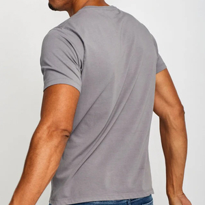 T-shirts Homme Vintage Oversize Rayés Streetwear Effet Vieilli 100% Polyester Toile ODM Grande Taille Séchage Rapide Manches Courtes - Product Image 6