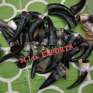 Cuerno para beber de cuerno negro o cuerno de búfalo para fiestas de cumpleaños, bodas, oficinas, festivales y otros eventos. - Product Image 6