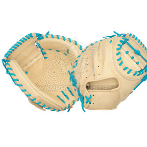 Gants de baseball professionnels en cuir pour l'entraînement au softball, durables, pour le jeu en intérieur et en extérieur, pour jeunes et adultes, équipement sportif avec une excellente adhérence - Product Image 3