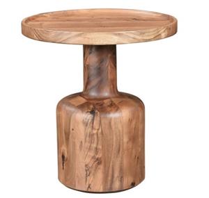 Mesa de Centro Moderna Estilo Campestre Francés, de Acacia, Grande, Acabado Natural, Hermosa Forma, Ideal para Hotel, Hogar, Restaurante, Cafetería, Baby Shower - Product Image 6