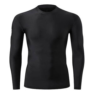 Maillot de compression léger à manches courtes pour MMA, sublimation personnalisée, vente en gros, OEM, maillot de compression pour homme imprimé sur mesure - Product Image 4