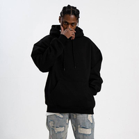 Sweat à capuche décontracté en coton tricoté imprimé, anti-plis, style hip-hop streetwear, prix abordable