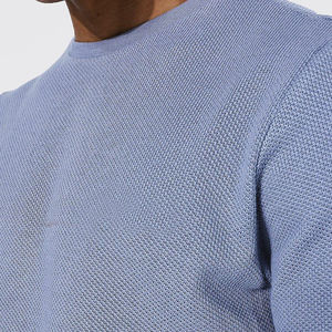 Summer New Men Casual Shorts <b>Sets</b> Washed Color Short Sleeve T-Shirt <b>Knitted</b> Embroidered Solid Tracksuit <b>Set</b> - Product Image 6