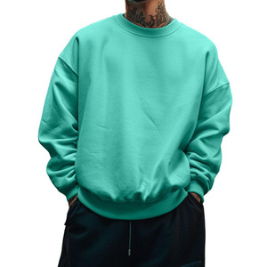 Sweat-shirt décontracté à épaules tombantes personnalisé pour homme, doublure polaire, idéal pour l'hiver, vêtements décontractés, sweats personnalisés - Product Image 1