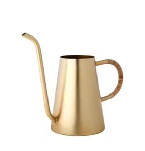 บัวรดน้ำโลหะมีสไตล์ ปากยาว สำหรับรดน้ำต้นไม้ในบ้านและสวน - Product Image 4