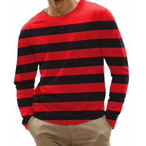 Camisetas de Algodón y Fibra de Bambú con Cuello en V, Manga Corta, Transpirables, de Secado Rápido, Ecológicas, con Estampado Personalizado para Hombre, Tallas Grandes, Promoción al por Mayor - Product Image 4