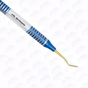 Kit de Instrumentos dentales de acero inoxidable, mango de punta de oro compuesto, instrumento de relleno de punta de oro Manual aprobado por CE para uso de dentista - Product Image 3