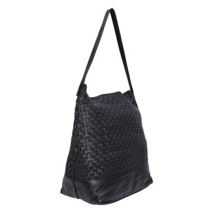 Sac fourre-tout en cuir véritable tissé de luxe pour femmes |   Sac fourre-tout en cuir tressé fait main |   Fabricant OEM ODM - Product Image 3