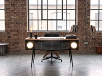Bureau pliable au look antique
