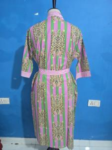 Kimonos Largos Estampados de Algodón Hechos a Mano, Unisex, Elegantes, para Dormir, para Damas de Honor y Mujeres - Product Image 5