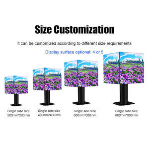 Pantalla LED en Forma de Cubo <span class=keywords><strong>Rubik</strong></span> para Publicidad en Tiendas Minoristas de Centros Comerciales - Product Image 1