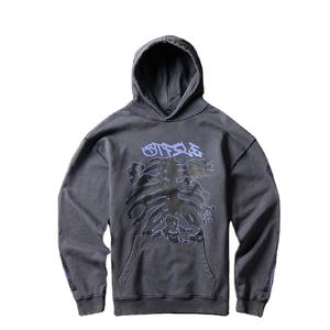 Men's 100%cotton Washed <b>Blank</b> Thick Luxury Quality Heavy <b>Weight</b> Oversized Fit Custom Print logo Men's Hoodies&sweatshirts - Product Image 1