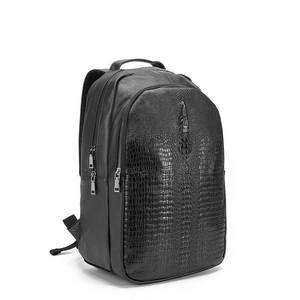Bolso de Piel para Portátil de Lujo, Impermeable, Antirrobo, Estilo Vintage, Mochila de Viaje, Piel Auténtica, Múltiples Bolsillos, LBP-0335 - Product Image 1