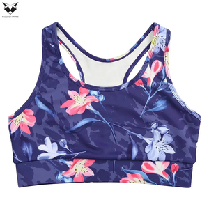 Soutien-gorge de sport respirant pour femme avec sublimation personnalisée – Collection Yoga et Fitness – Nouveauté promotionnelle - Product Image 4