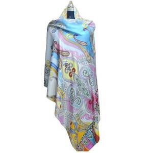 Best Seller Customized Wool Stole With Embroidery Work Dot Pattern Customized <b>Shawl</b>/Scarf Available from Indian Exporter - Product Image 4