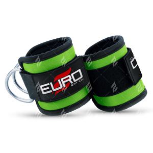 Sangle de cheville réglable en nylon résistant, néoprène et coton, rembourrage confortable, fermeture sécurisée. Léger et antidérapant pour le fitness - Product Image 1