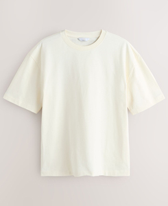 เสื้อยืดคอกลมแขนสั้นทรงปกติสำหรับผู้ชาย ผ้าถักนิตติ้ง 100% ผ้าฝ้าย ป้องกันการยับ - Product Image 4