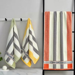 Premium Stripe Towels Wholesale Bulk Supplier | Soft Absorbent Cotton Stripe Towels Manufacturer Pakistan Premium absorbent - Product Image 4
