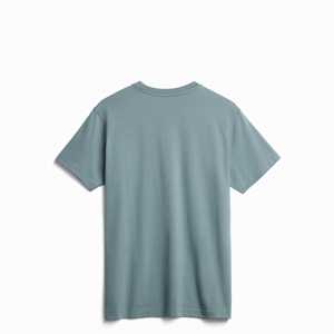 Camisetas para Hombre de Alta Calidad, Estilo Urbano, Lisas, 250 GSM, Peso Pesado, Impresión de Logotipo Personalizado para OEM - Product Image 3