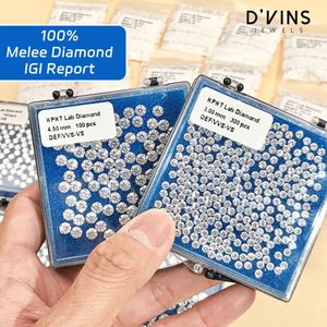 D'vins Jewels Diamants de laboratoire taille brillant couleur D F, 0.5ct 1ct 1.5ct 2ct 3ct 4ct 5ct 6ct, en gros, pour la joaillerie - Product Image 3