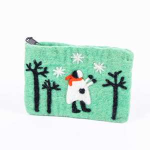 Porte-monnaie en feutre et laine 1000g - Product Image 4