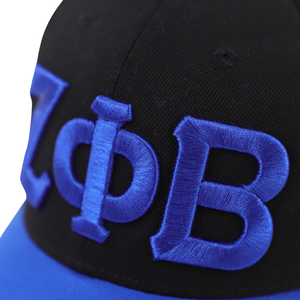 Casquette de baseball ajustable noire Zeta Phi Beta (ZPB) pour femme, style HBCU, vêtement grec pour sororité - Product Image 4