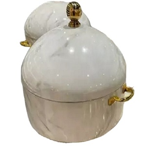 Cuenco de Metal con forma redonda para cocina, vajilla moderna para Hotel, restaurante, fruta seca, tazón, mesas de servicio de acero inoxidable - Product Image 1