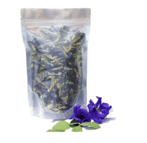 Flores de Guisante Mariposa Secas Premium, Color Azul Brillante, Ingrediente para Té, para la Industria de Bebidas, Té, Cócteles, Ingrediente de Color - Product Image 2