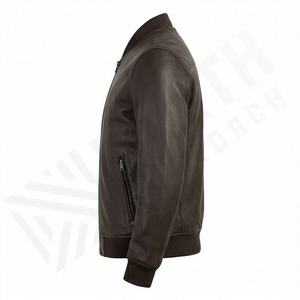 Chaqueta de Motociclista de Cuero Genuino para Hombre de la Mejor Calidad, Nueva Colección de Invierno, Chaquetas de Motocicleta con Protecciones Desmontables Personalizadas - Product Image 3